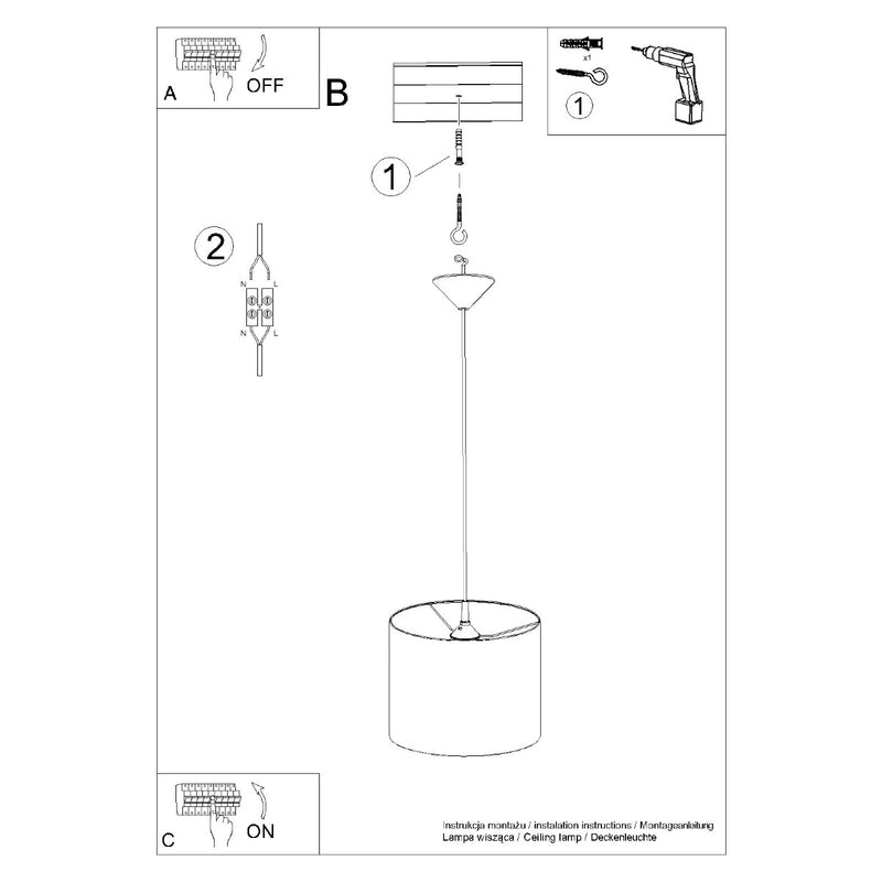 NOVA 30 hanglamp wit