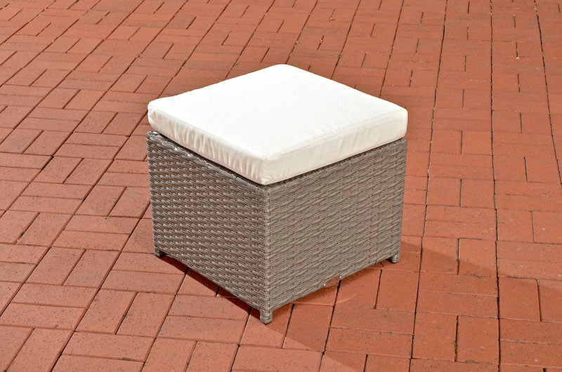 Polyrattan Hocker Tahiti