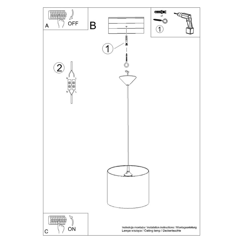 UNICORN 30 hanglamp