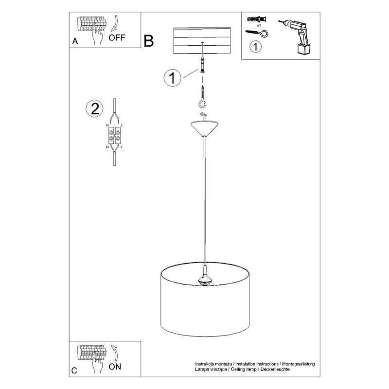 UNICORN 40 hanglamp