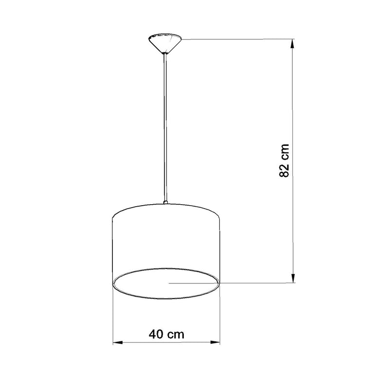 Pendant lamp FOOTBALL A 40