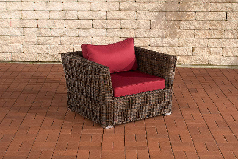 Polyrattan armchair Mandal 5mm