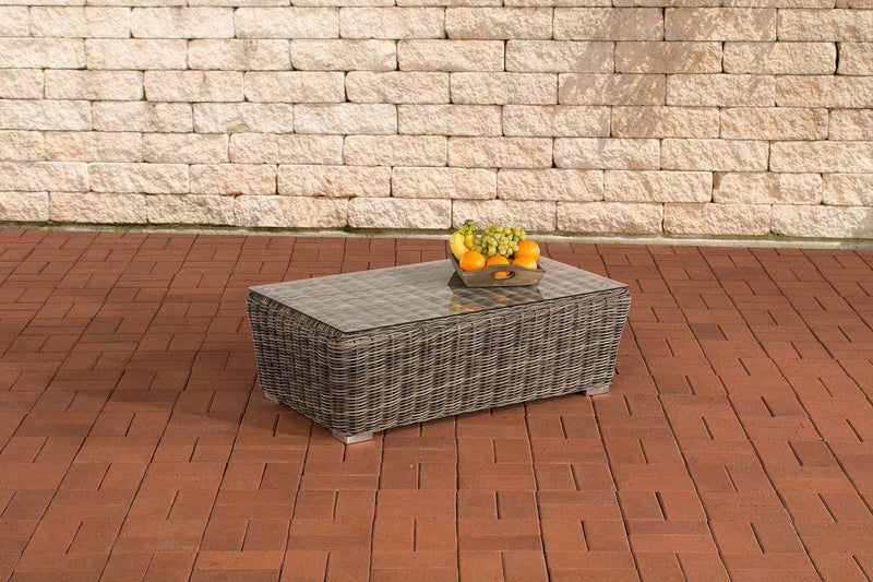 Polyrattan Glastisch Mandal 5mm