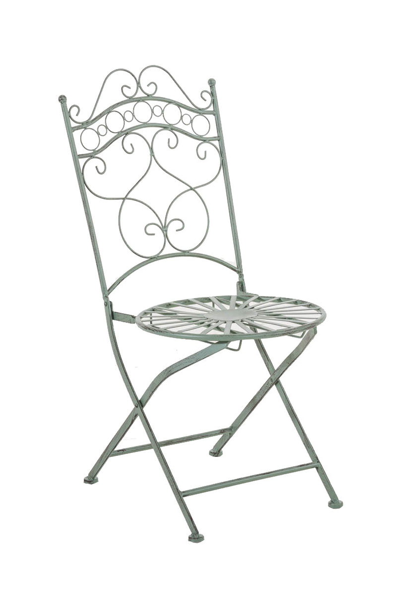 Iron garden chair Indra