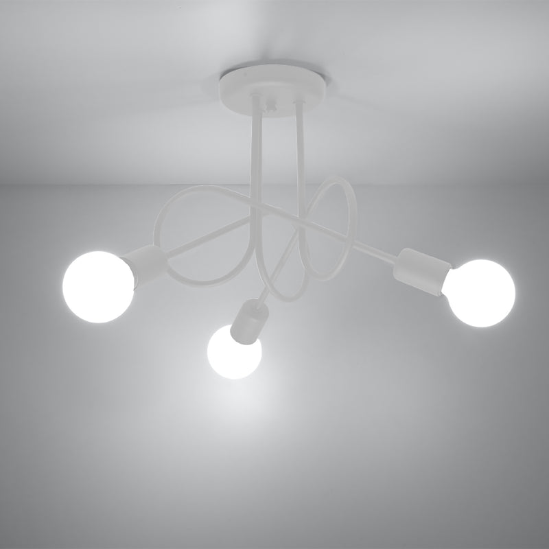 Chandelier LOOP 3 white