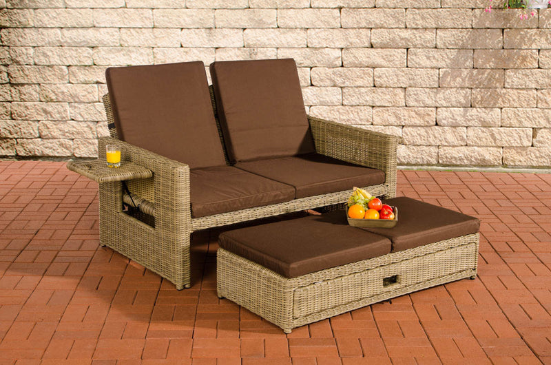 Polyrattan sofa Ancona 5mm