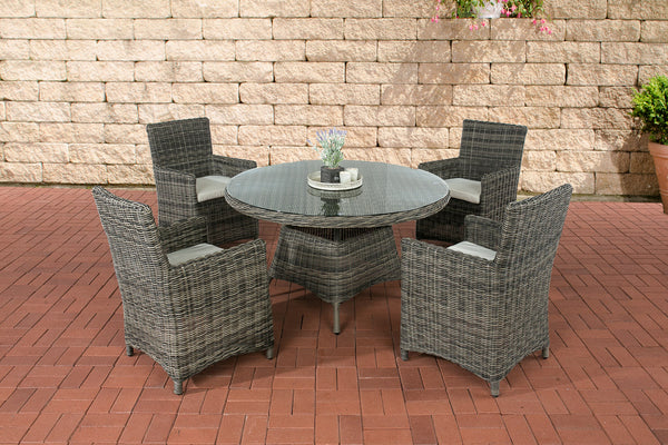 Polyrattan Sitzgruppe Pinella 5mm