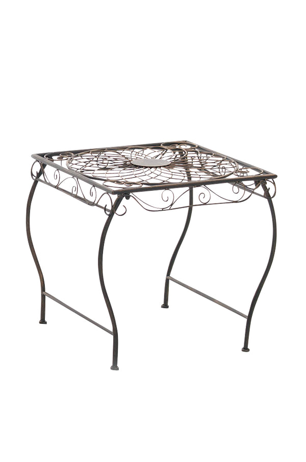 Iron table Zarina, 50 x 45 cm