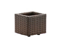 Polyrattan flower pot Laura S