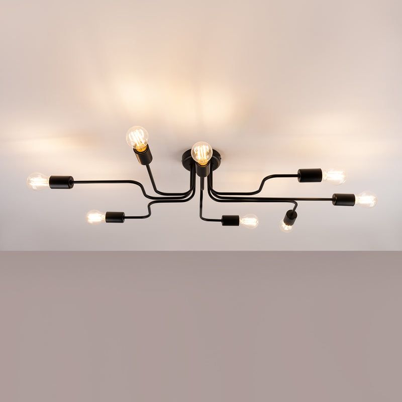 Chandelier VECTOR 8 black