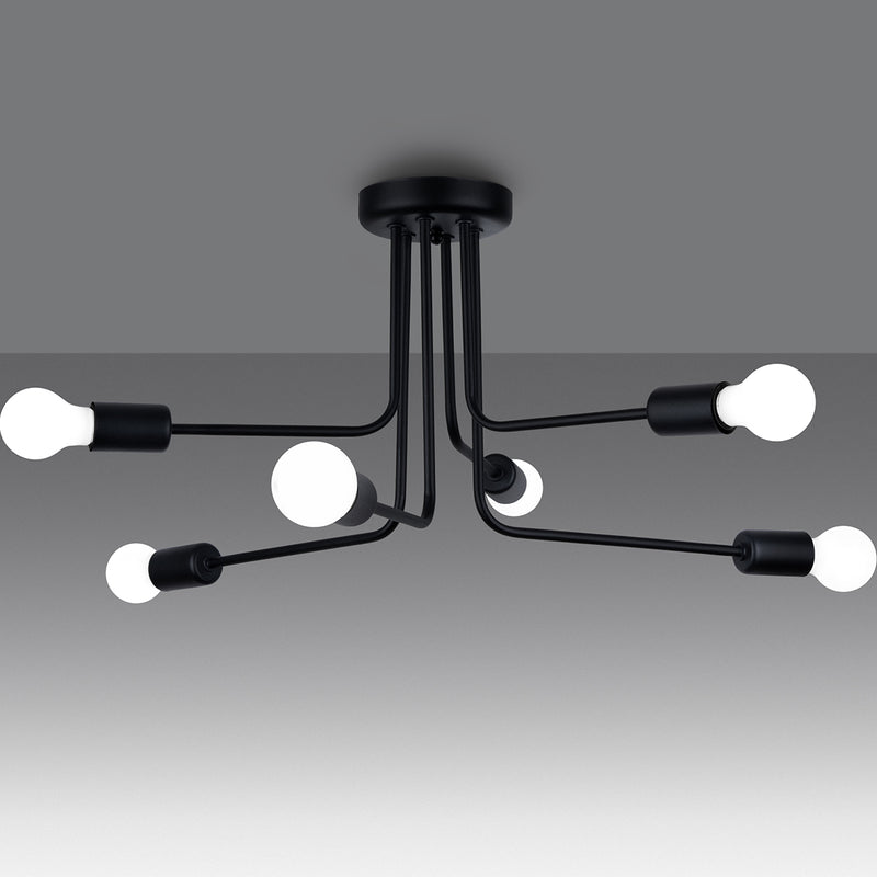 Chandelier NORAH 6 black