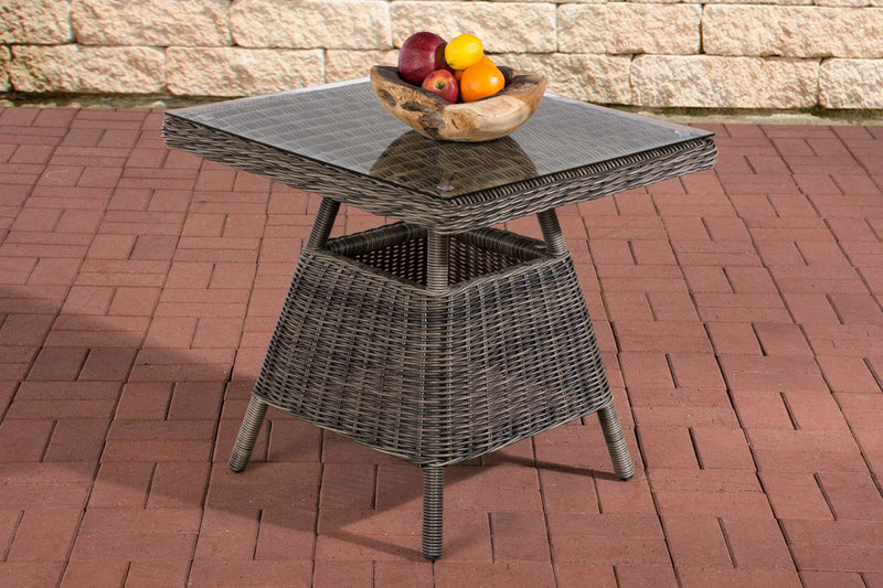 Polyrattan table Santa Lucia 70 x 70 cm