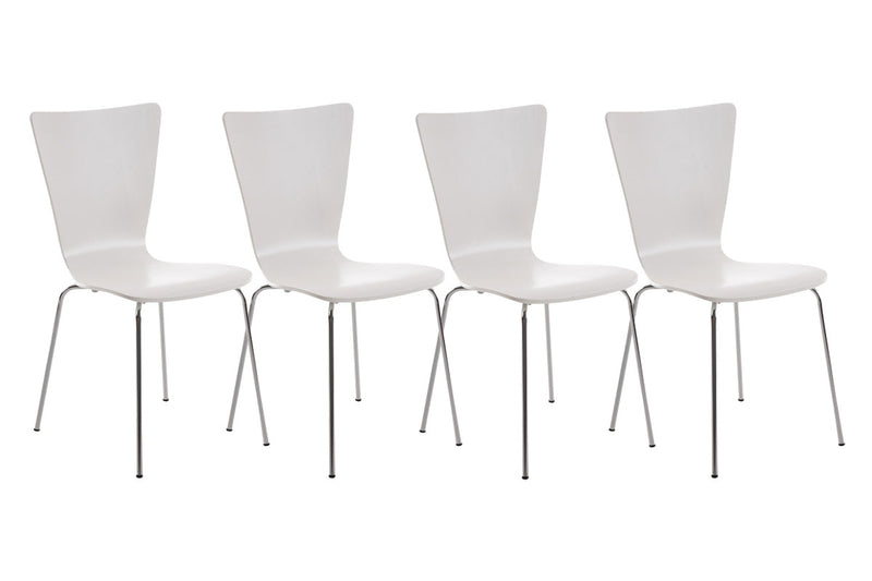 Set of 4 Aaron visitor chairs