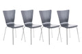 Set of 4 Aaron visitor chairs