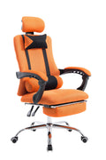 Fellow gaming office chair with integrated footrest