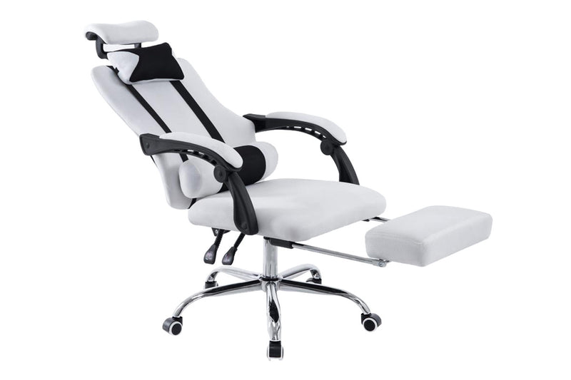 Fellow gaming office chair with integrated footrest