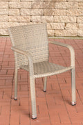 Polyrattan stacking chair Leonie