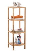 Wooden standing shelf