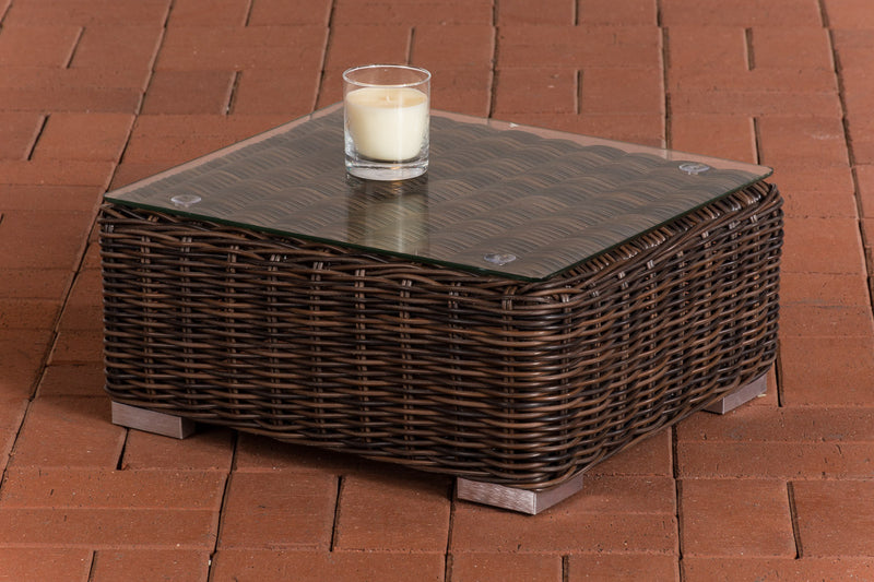 Polyrattan side table Atessa