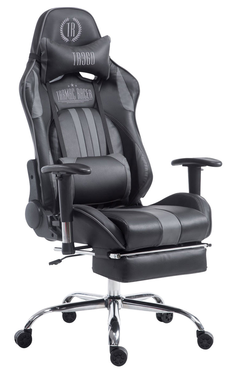 Gaming office chair Limit faux leather with/without footrest