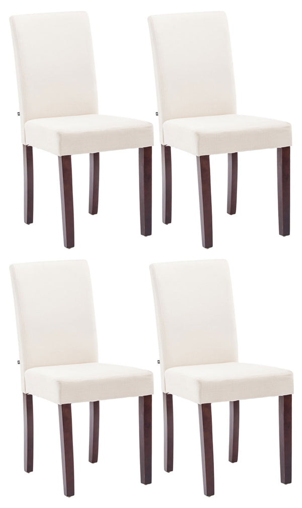 Set van 4 eetkamerstoelen Ina stof