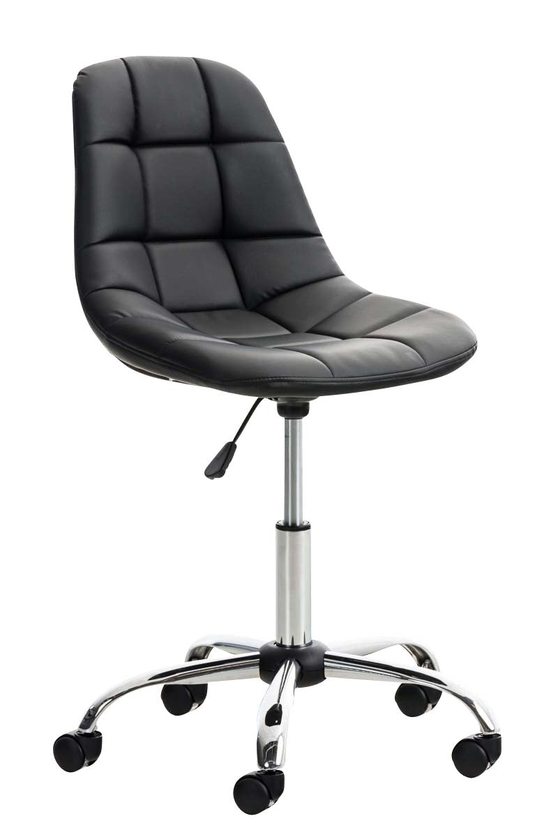 Emil faux leather office chair