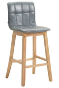 Bar stool Bregenz faux leather