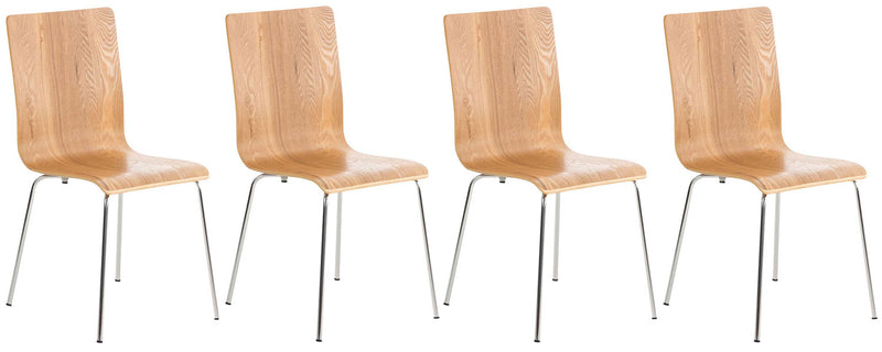 Set van 4 PEPE wachtkamerstoelen