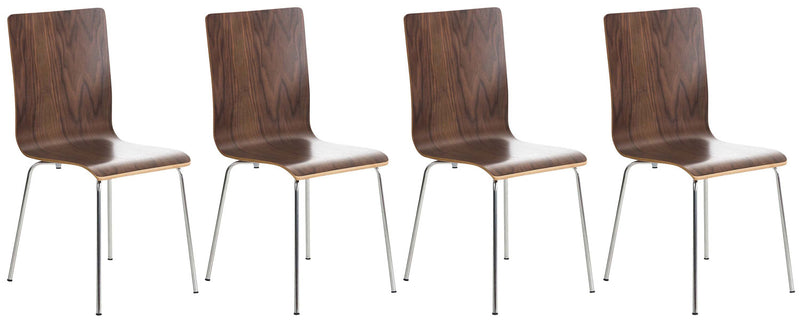 Set van 4 PEPE wachtkamerstoelen