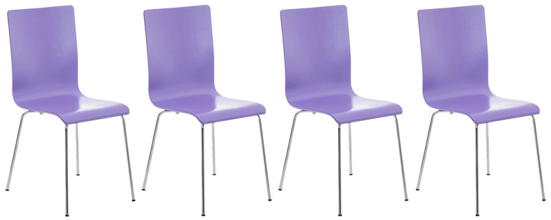 Set van 4 PEPE wachtkamerstoelen