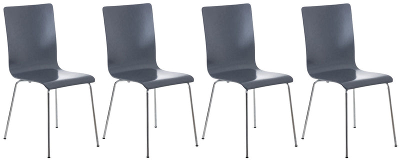 Set van 4 PEPE wachtkamerstoelen