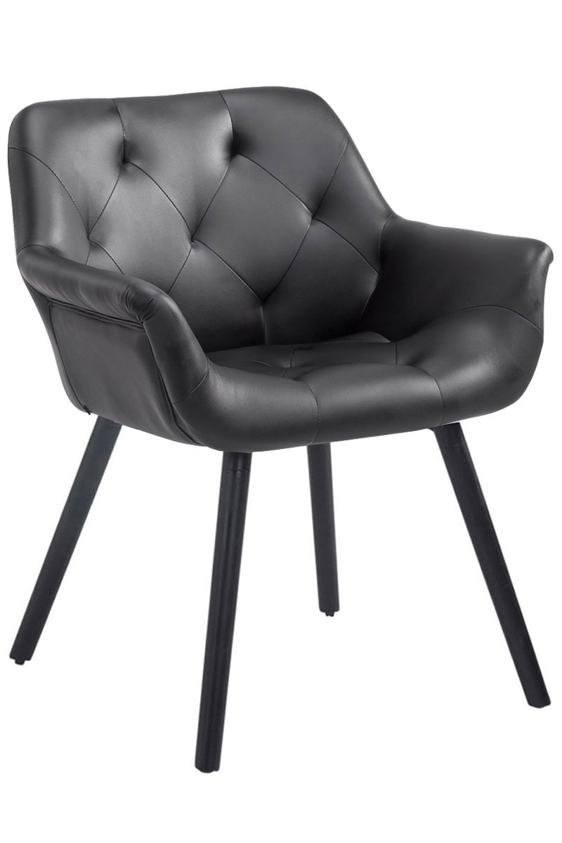 Cassidy faux leather dining chair