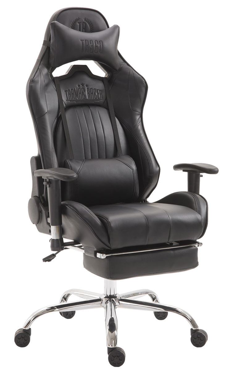 Gaming office chair Limit faux leather with/without footrest