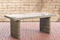 Polyrattan Garten Esstisch Fontana 180 x 90 cm