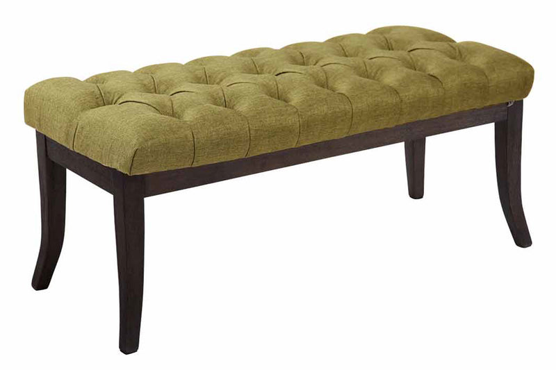 Ramses bench in antique dark fabric