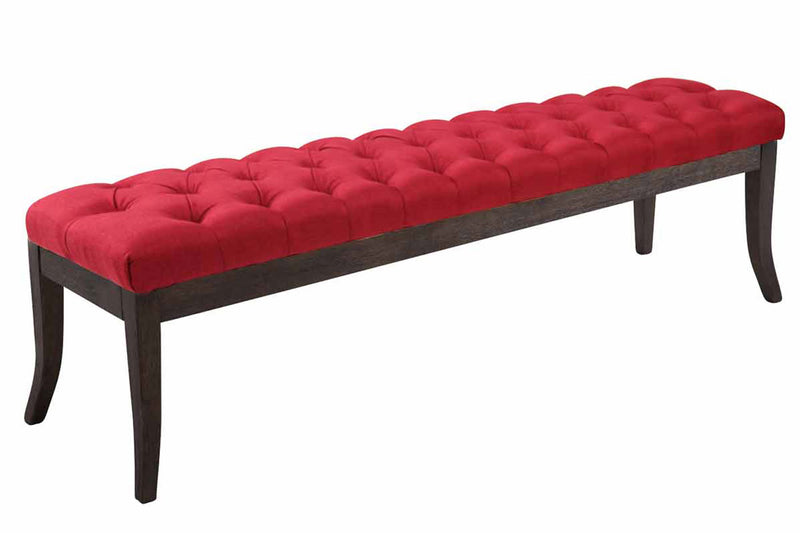 Ramses bench in antique dark fabric