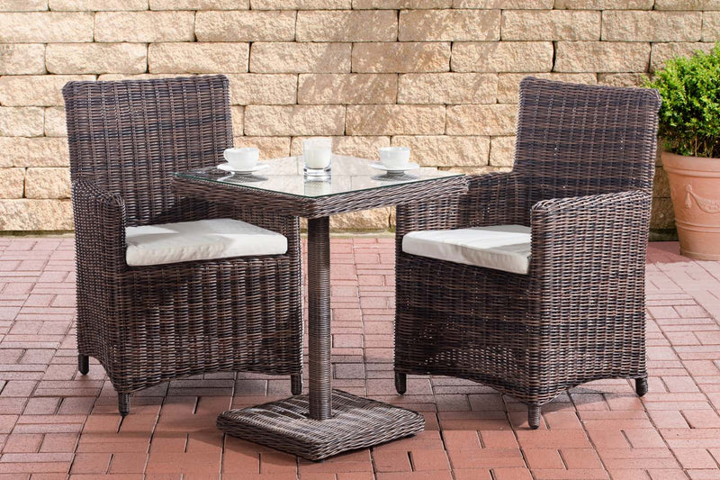 Polyrattan seating group Sankt Marlo 5mm