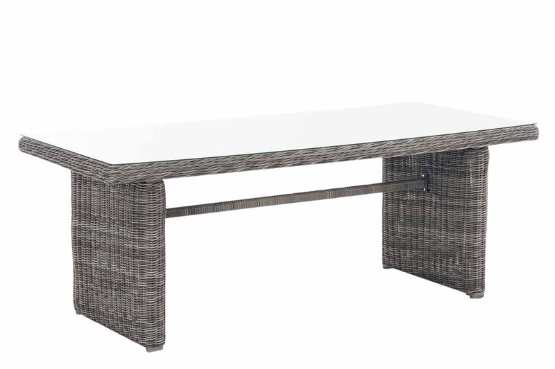 Polyrattan Tisch Fontana XL 200 x 90 cm