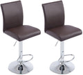 Set of 2 bar stools Cologne faux leather