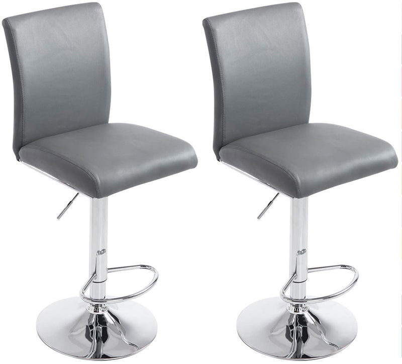 Set of 2 bar stools Cologne faux leather