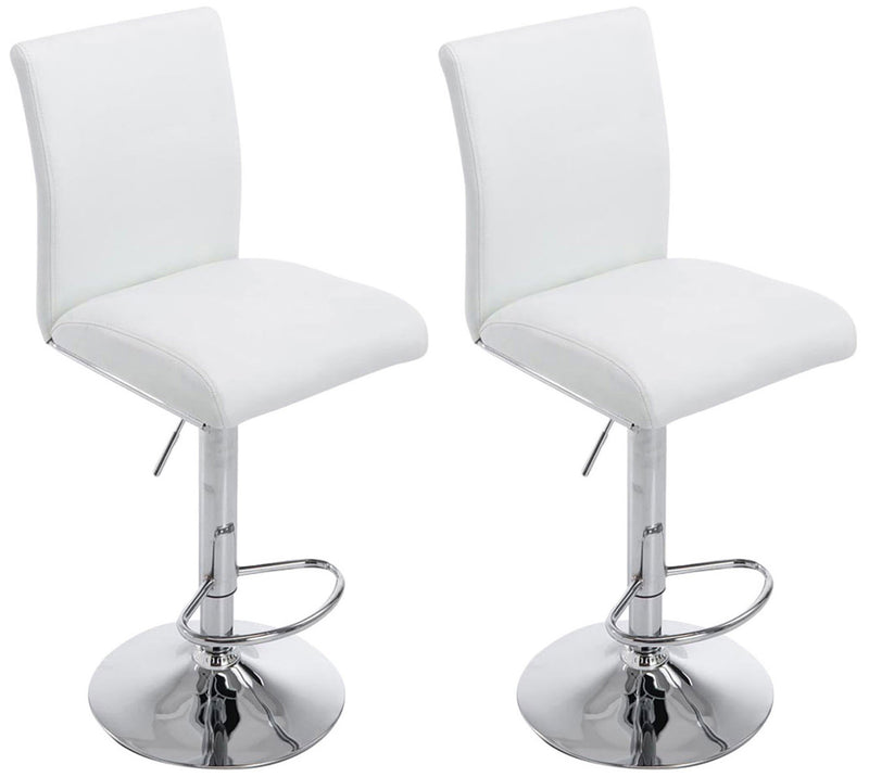 Set of 2 bar stools Cologne faux leather