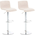 Set of 2 bar stools Hover fabric