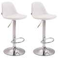 Set of 2 bar stools Kiel faux leather