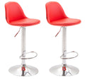 Set of 2 bar stools Kiel faux leather