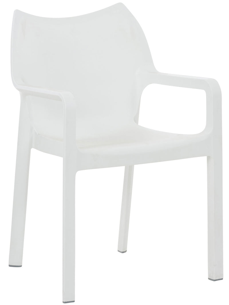 Diva garden chair with armrests