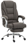 Pacific fabric office chair with footrest