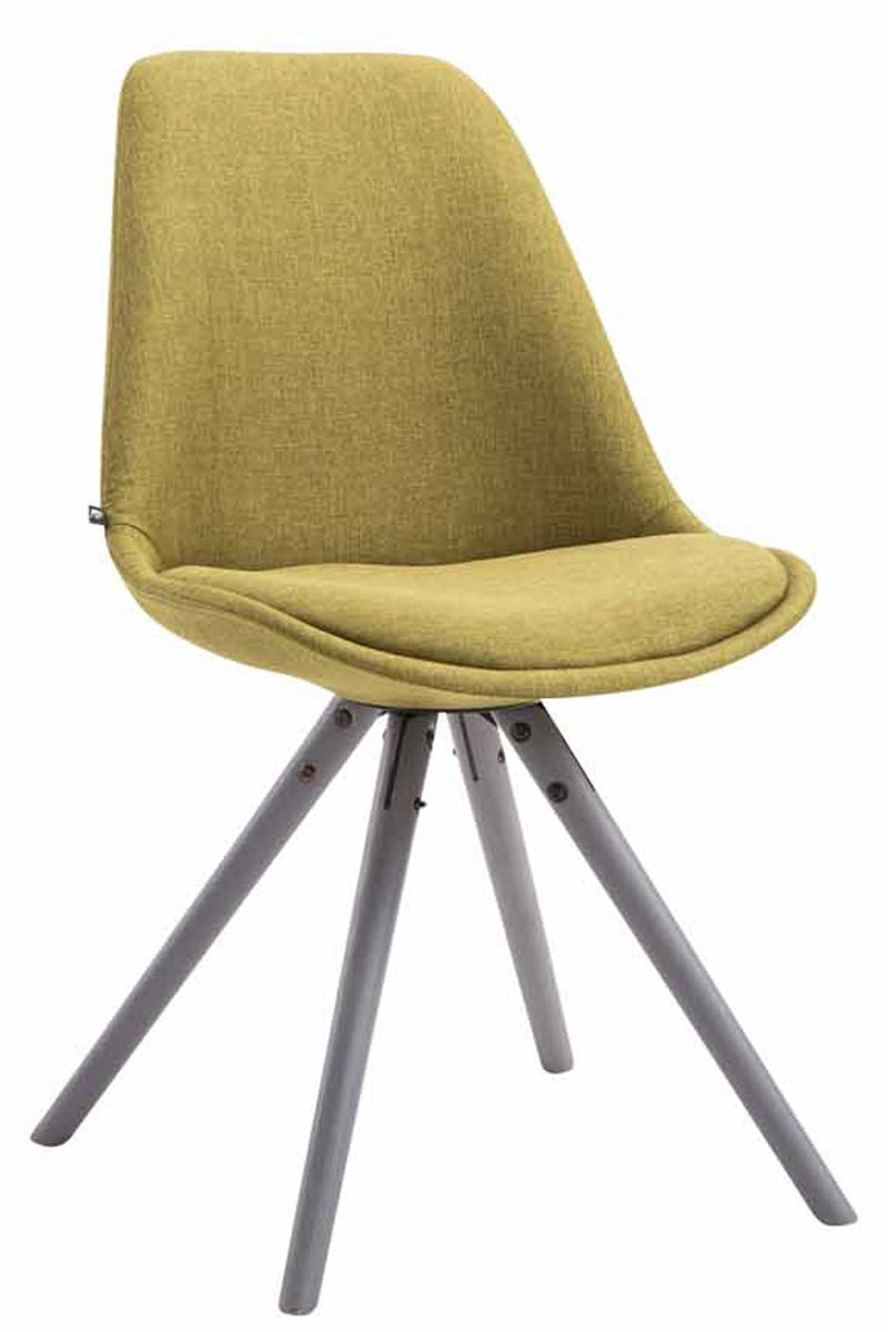 Visitor chair Toulouse fabric round