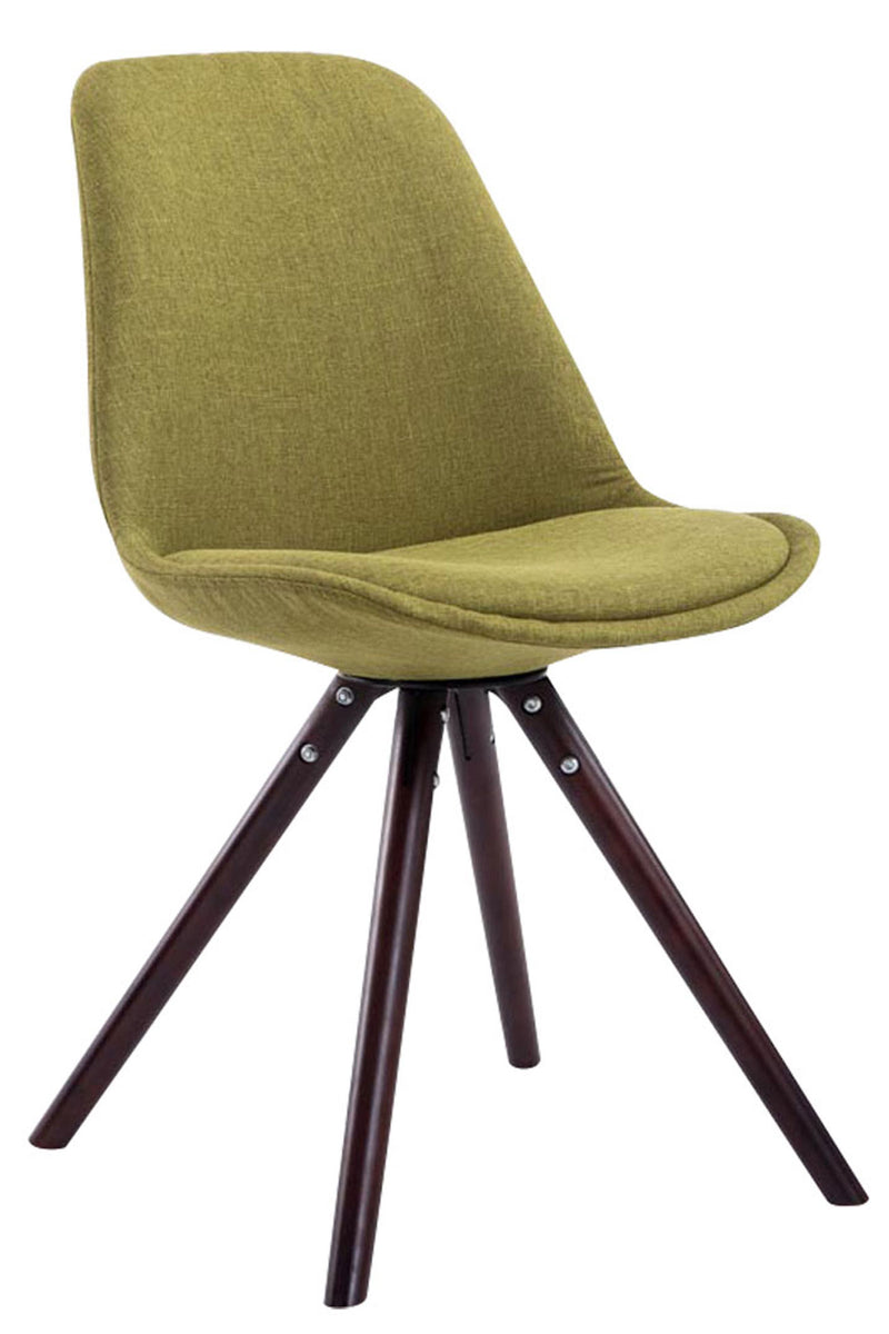 Visitor chair Toulouse fabric round