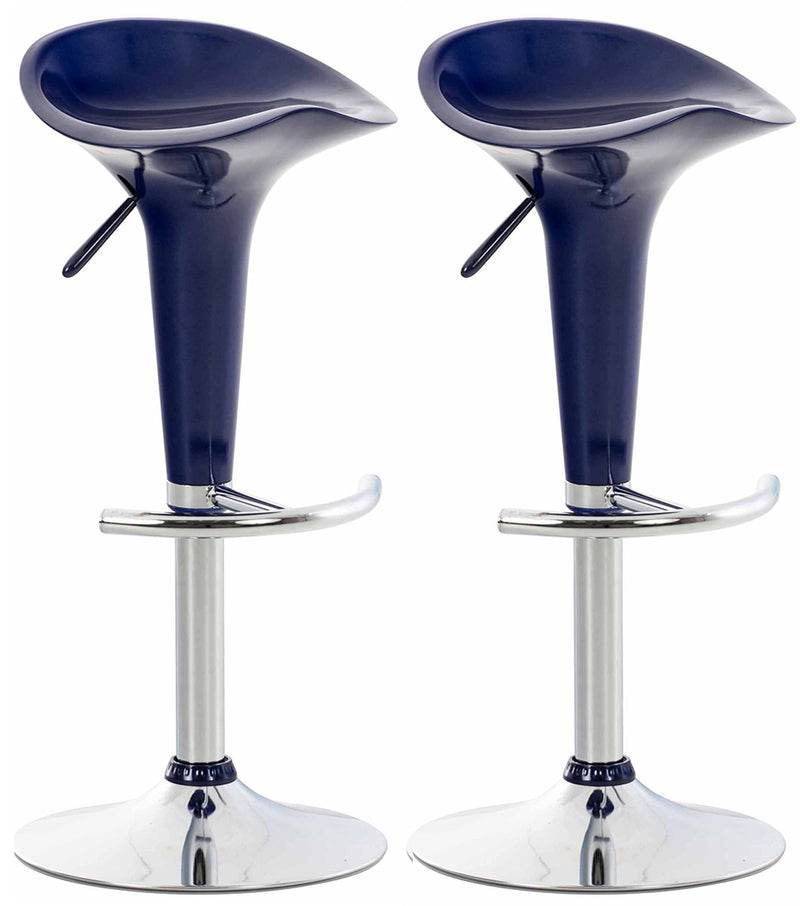 2er Set Barhocker Saddle