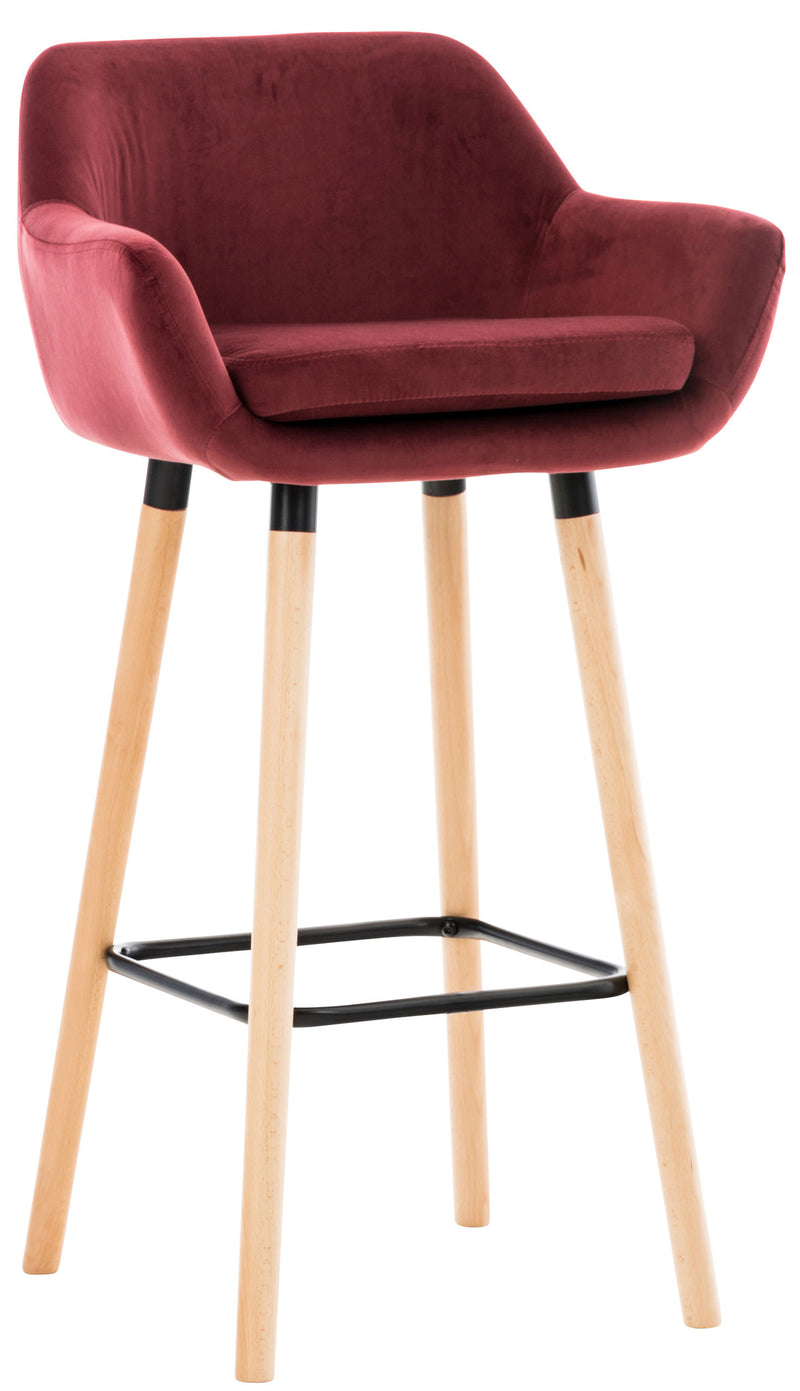 Bar stool Grant velvet